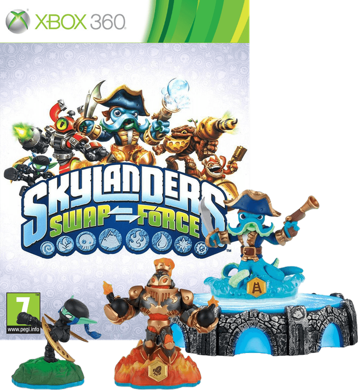 Skylanders: Swap Force - Starter Pack (Xbox 360)(Pwned) - Activision 500G