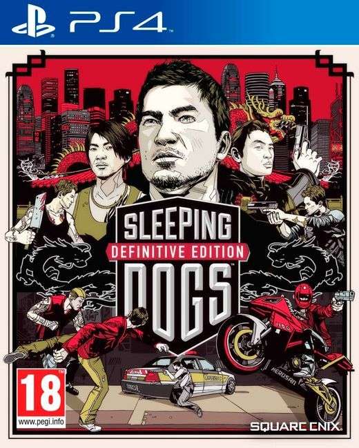 Sleeping Dogs - Definitive Edition (PS4)(New) - Square Enix 90G