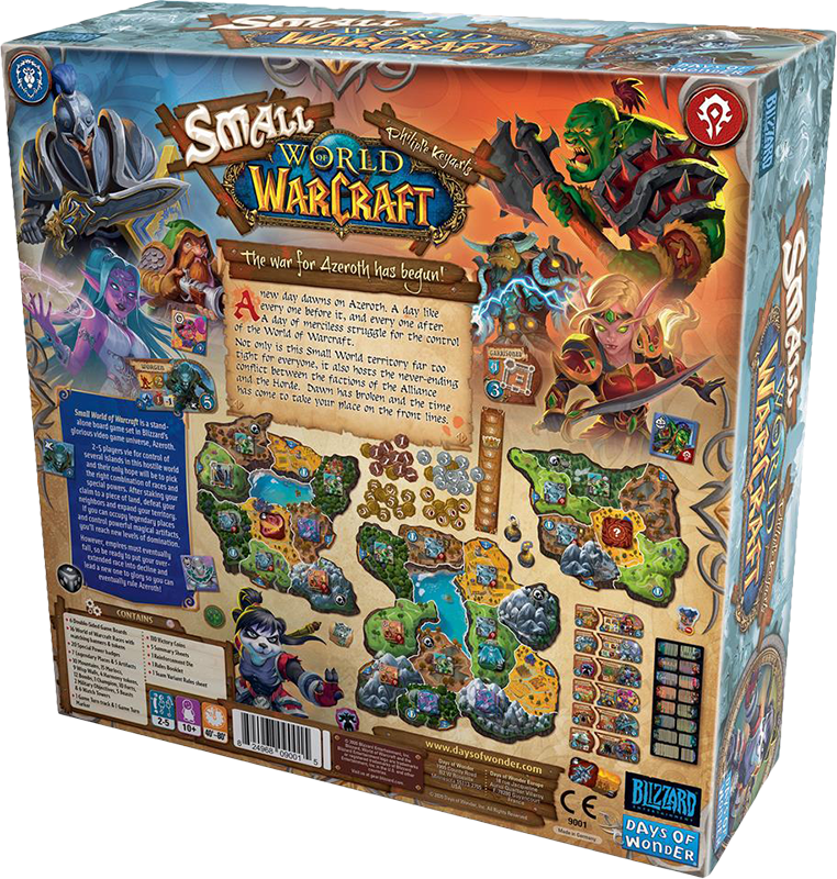 Small World of Warcraft (New) - Days of Wonder 2000G