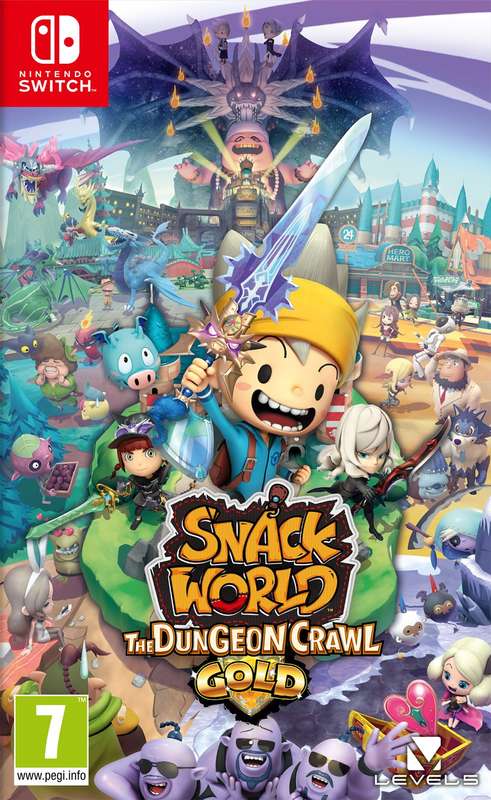 Snack World: The Dungeon Crawl - Gold (NS / Switch)(New) - CG 100G