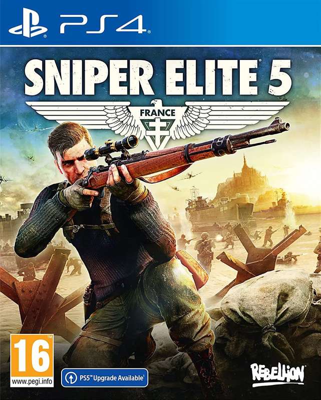 Sniper Elite 5 (PS4)(New) - Sold Out Sales & Marketing 90G