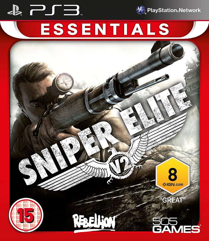 Sniper Elite V2 - Essentials (PS3)(New) - 505 Games 120G