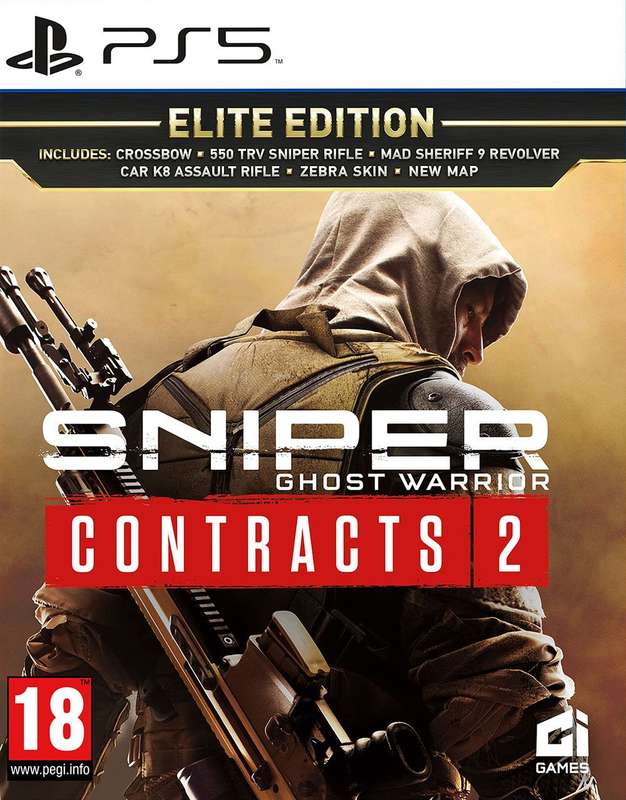 Sniper: Ghost Warrior - Contracts 2 - Elite Edition (PS5)(New) - CI Games / City Interactive 90G