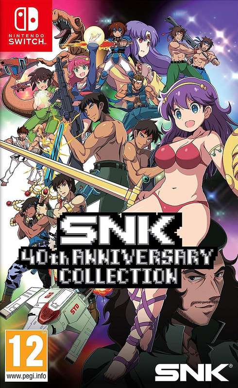 SNK 40th Anniversary Collection (NS / Switch)(New) - NIS America / Europe 100G
