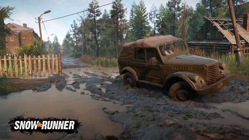 SnowRunner (PS5)(New) - Focus Home Interactive 90G