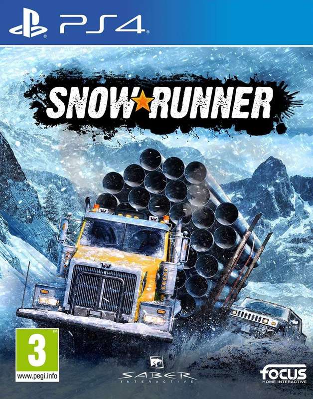 SnowRunner (PS4)(New) - Focus Home Interactive 130G
