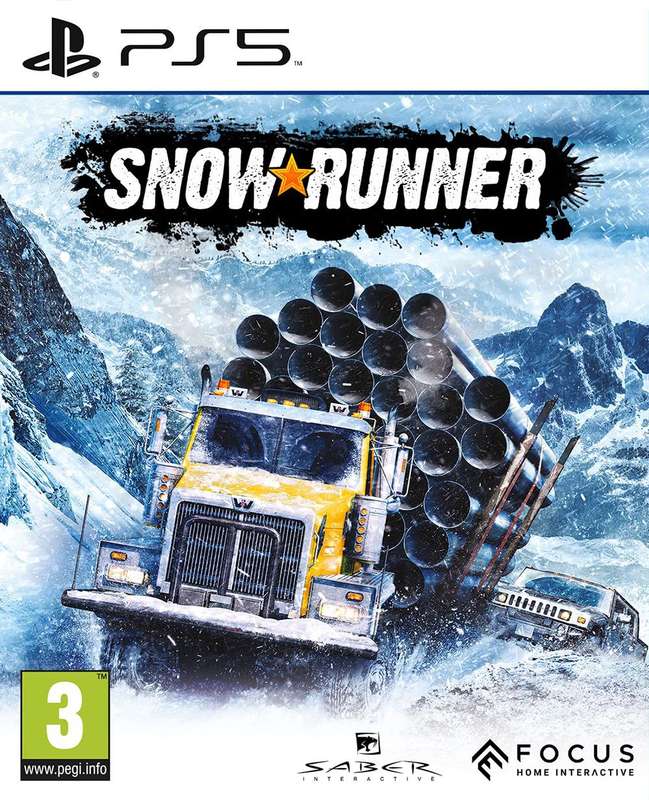 SnowRunner (PS5)(New) - Focus Home Interactive 90G