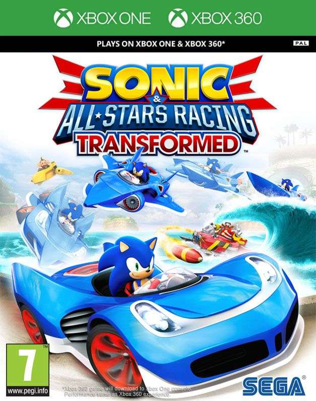 Sonic & All-Stars Racing Transformed - Classics (Xbox 360)(New) - SEGA 130G