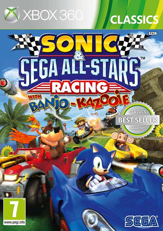 Sonic & SEGA All-Stars Racing with Banjo-Kazooie - Classics (Xbox 360)(New) - SEGA 130G
