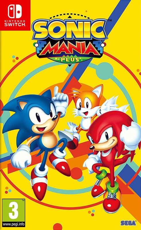 Sonic Mania Plus (NS / Switch)(New) - SEGA 100G