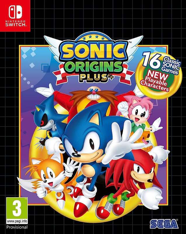 Sonic Origins Plus - Limited Edition (NS / Switch)(New) - SEGA 200G