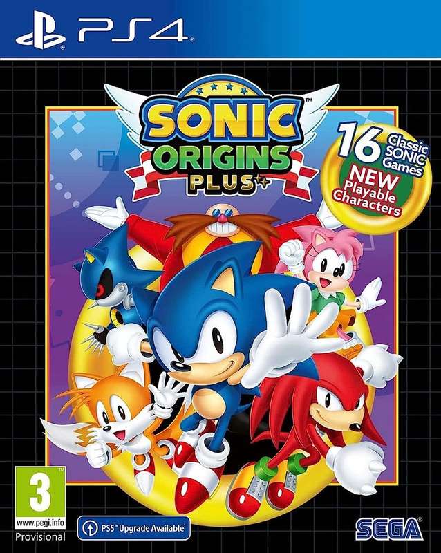 Sonic Origins Plus - Limited Edition (PS4)(New) - SEGA 200G