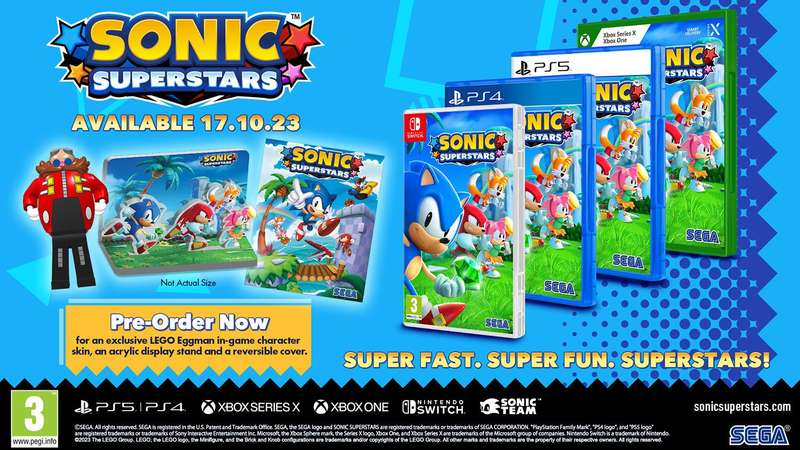 Sonic Superstars (PS4)(New) - SEGA 90G