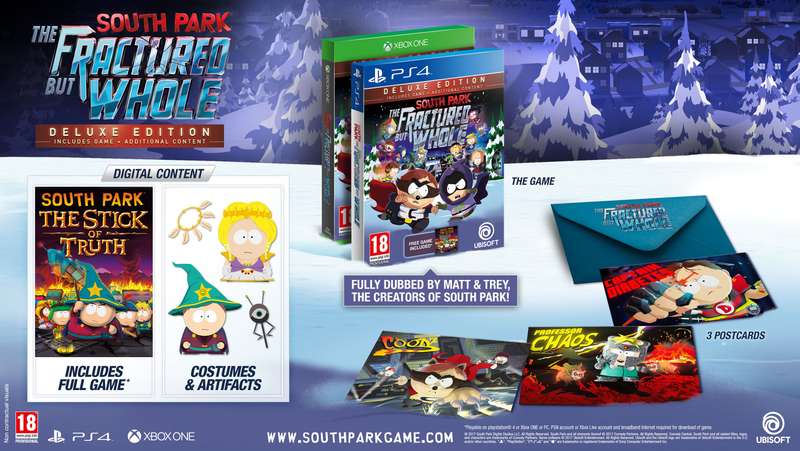South Park: The Fractured but Whole - Deluxe Edition (PS4)(New) - Ubisoft 90G