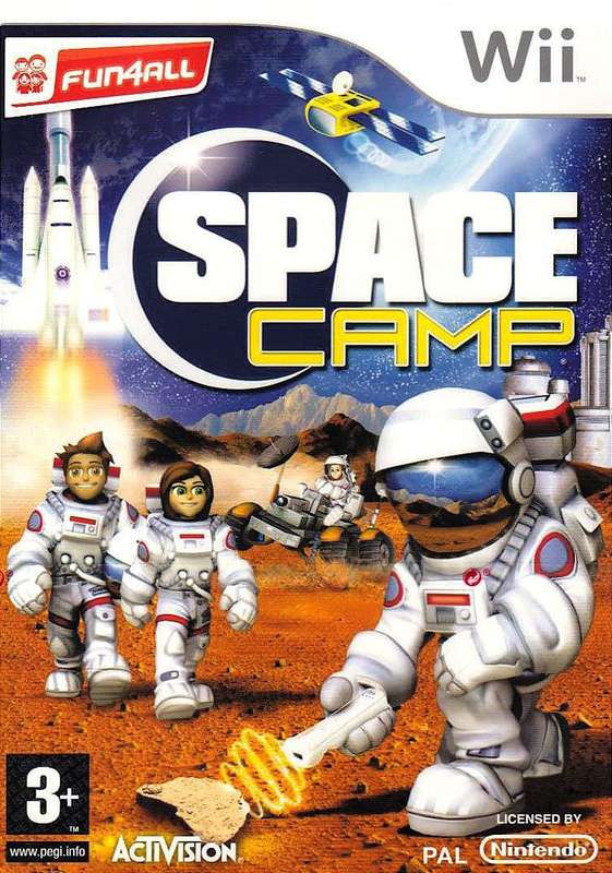 Space Camp (Wii)(Pwned) - Activision 130G