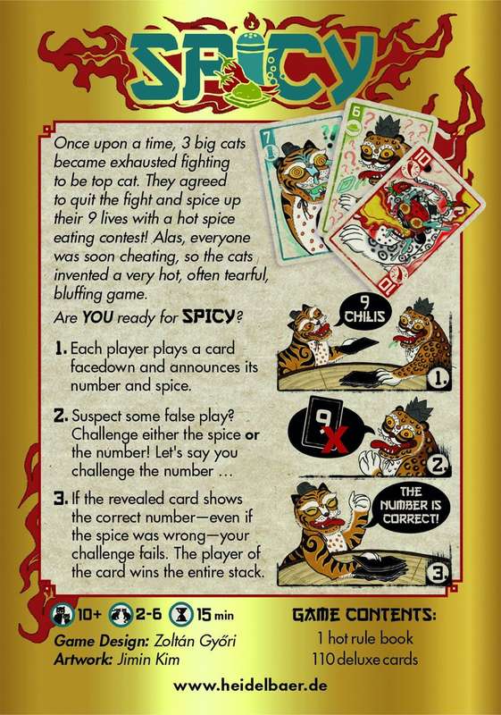 Spicy (New) - Heidelbaer Games / HeidelBar Games  300G