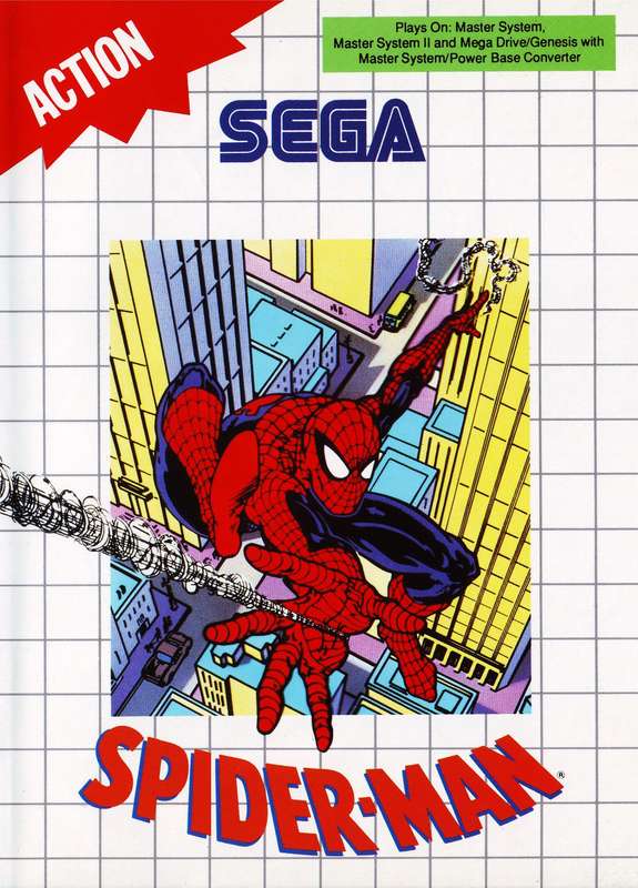 Spider-Man [Grade B-](Master System)(Pwned) - SEGA 180G