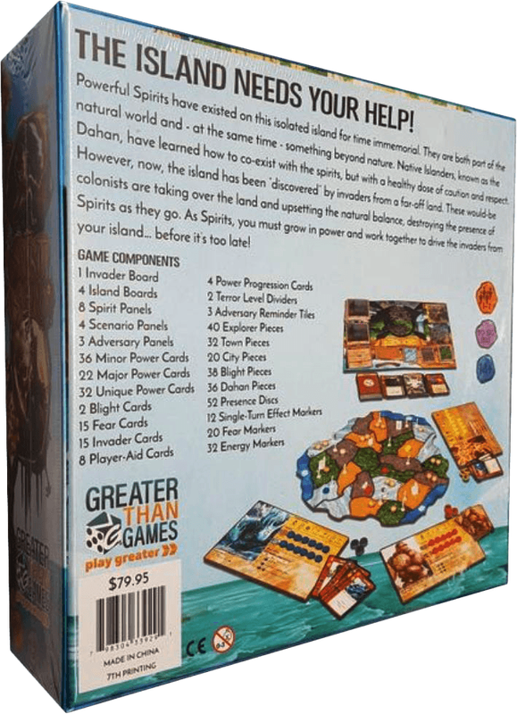 Spirit Island (New) - Greater Than Games 2000G