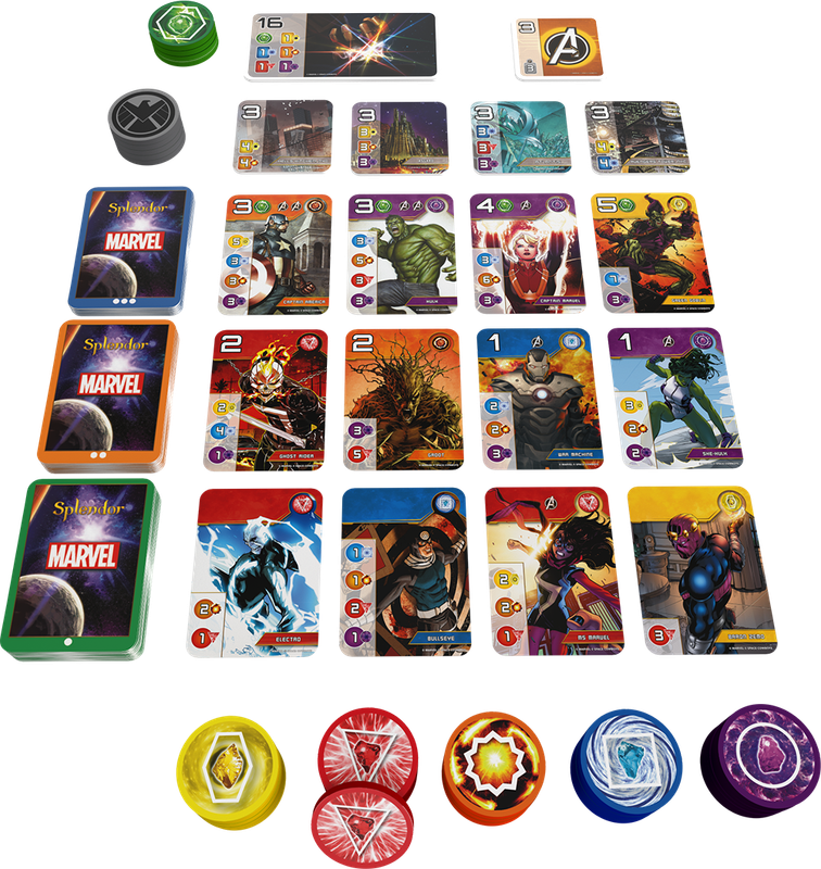 Splendor: Marvel (New) - Space Cowboys 1000G