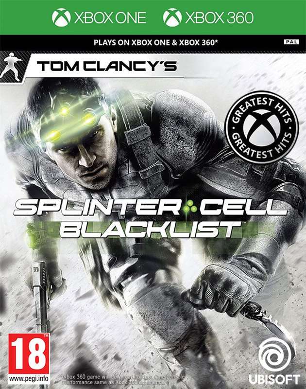 Splinter Cell: Blacklist - Greatest Hits (Xbox 360)(New) - Ubisoft 130G