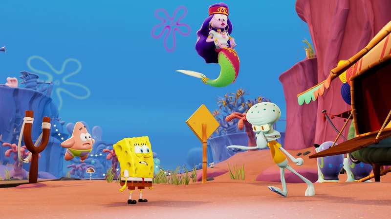 SpongeBob SquarePants: The Cosmic Shake (PS4)(New) - THQ Nordic / Nordic Games 90G