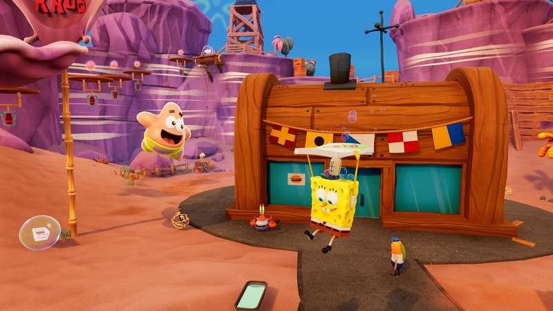 SpongeBob SquarePants: The Cosmic Shake (PS4)(New) - THQ Nordic / Nordic Games 90G
