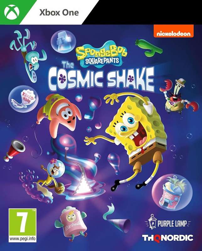 SpongeBob SquarePants: The Cosmic Shake (Xbox One)(New) - THQ Nordic / Nordic Games 120G