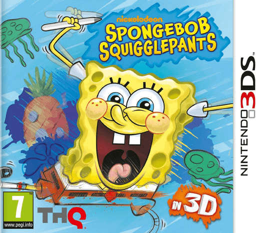 Spongebob SquigglePants (3DS)(Pwned) - THQ 110G