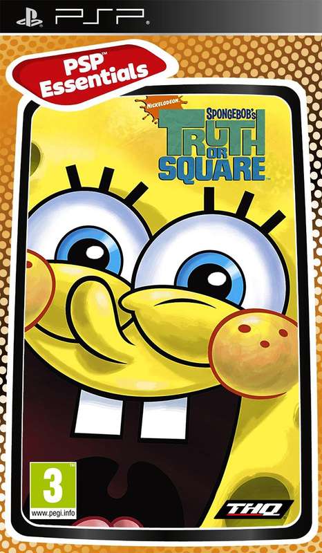 Spongebob's Truth or Square - Essentials (PSP)(Pwned) - THQ 80G