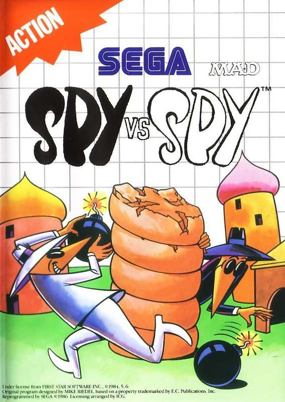 Spy Vs. Spy (Master System)(Pwned) - SEGA 180G