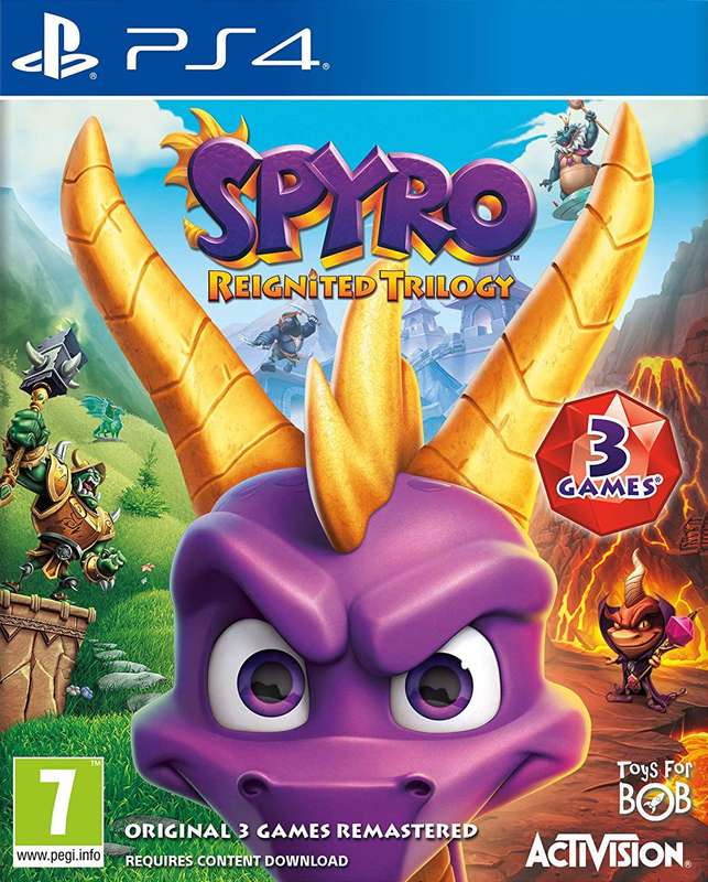 Spyro: Reignited Trilogy (PS4)(Pwned) - Activision 90G