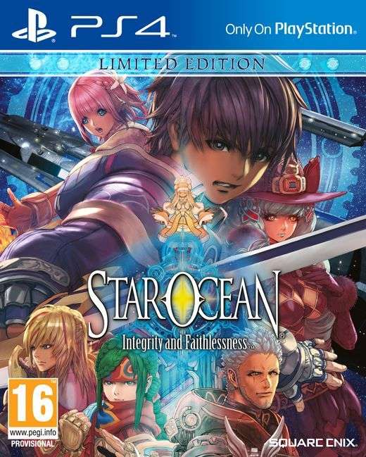 Star Ocean V: Integrity and Faithlessness - Limited Edition (PS4)(New) - Square Enix 200G