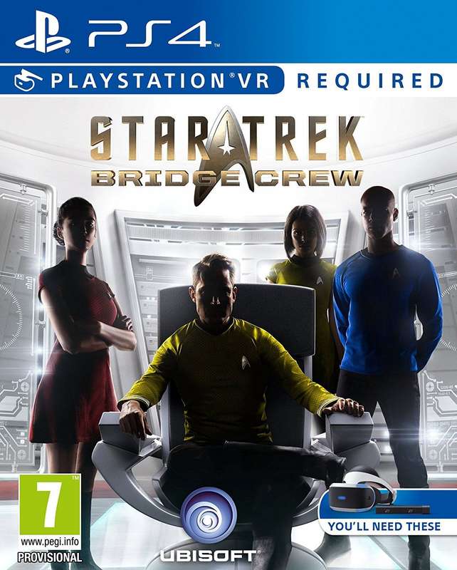 Star Trek: Bridge Crew (VR)(PS4)(New) - Ubisoft 90G