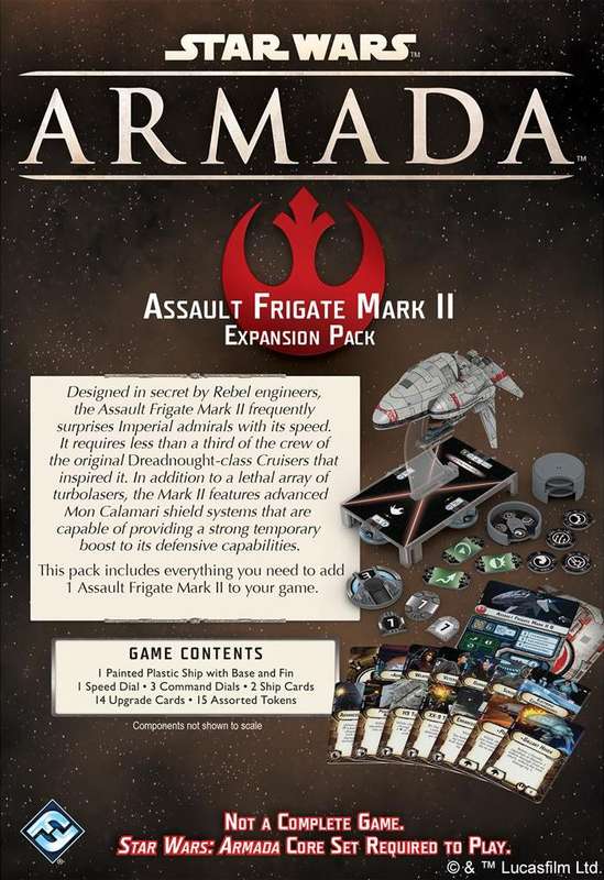 Star Wars: Armada - Assault Frigate Mark II Expansion Pack (New) - Fantasy Flight Games 1500G
