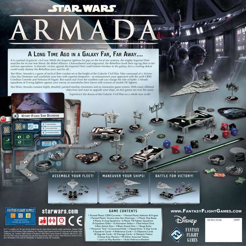 Star Wars: Armada - Core Set (New) - Fantasy Flight Games 2800G
