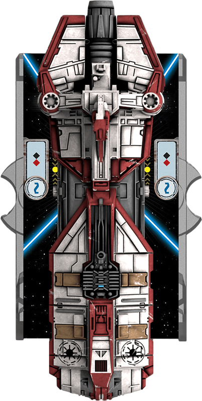 Star Wars: Armada - Pelta-class Frigate Expansion Pack (New) - Fantasy Flight Games 1000G