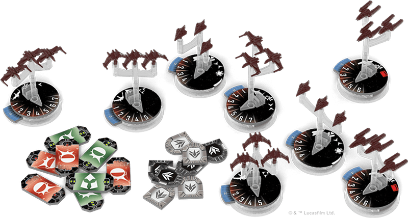 Star Wars: Armada - Republic Fighter Squadrons Expansion Pack (New) - Fantasy Flight Games 350G