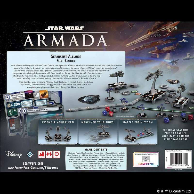 Star Wars: Armada - Separatist Alliance Fleet Starter (New) - Fantasy Flight Games 1700G