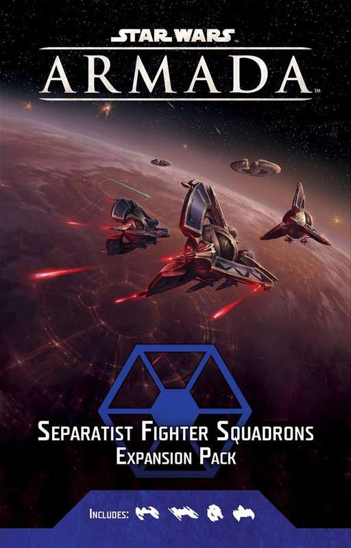 Star Wars: Armada - Separatist Fighter Squadrons Expansion Pack (New) - Fantasy Flight Games 350G