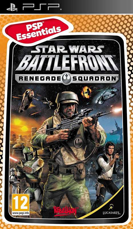 Star Wars: Battlefront - Renegade Squadron - Essentials (PSP)(Pwned) - Lucasarts Games 80G