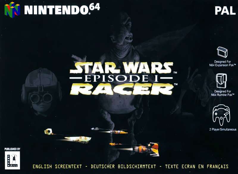 Star Wars: Episode I - Racer (Cart Only)(N64)(Pwned) - Lucasarts Games 130G