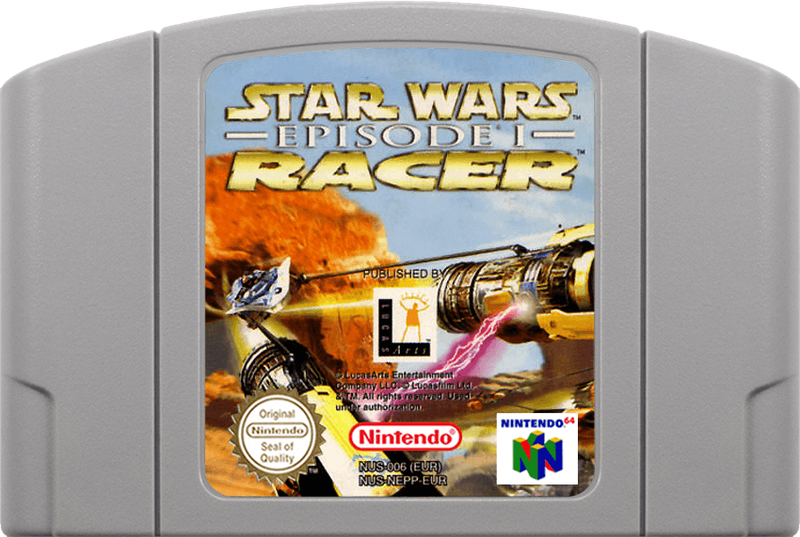 Star Wars: Episode I - Racer (Cart Only)(N64)(Pwned) - Lucasarts Games 130G
