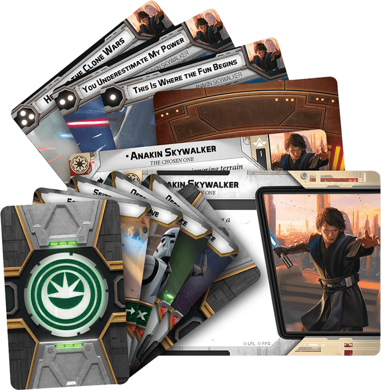 Star Wars: Legion - Anakin Skywalker Commander Expansion (New) - Fantasy Flight Games 400G