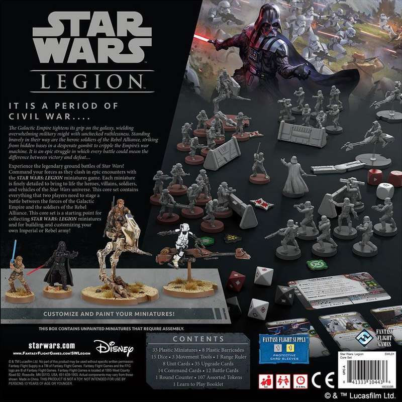 Star Wars: Legion - Core Set (New) - Fantasy Flight Games 2800G