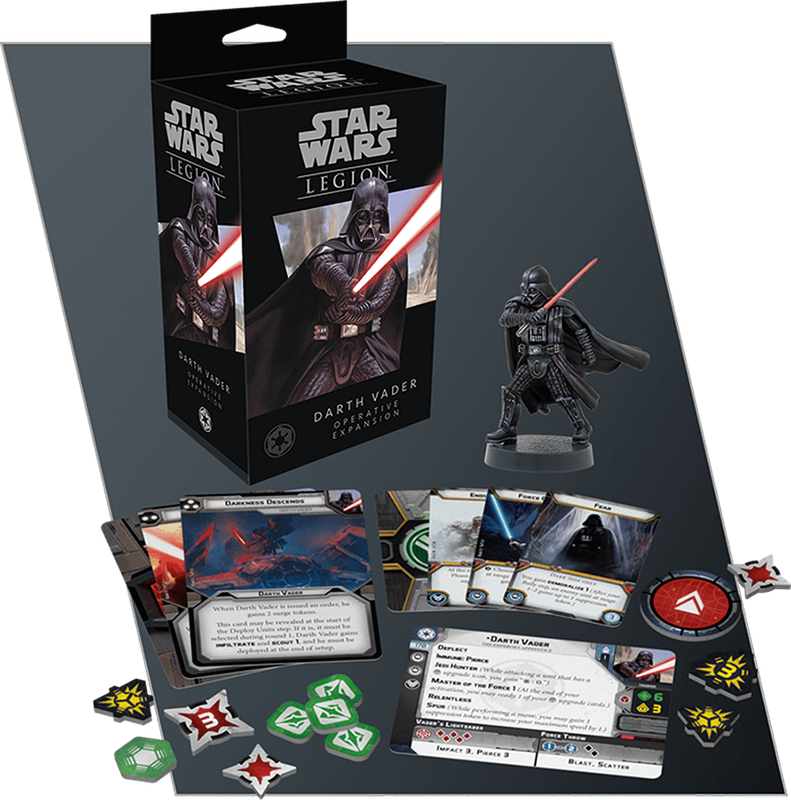 Star Wars: Legion - Darth Vader Operative Expansion (New) - Fantasy Flight Games 400G