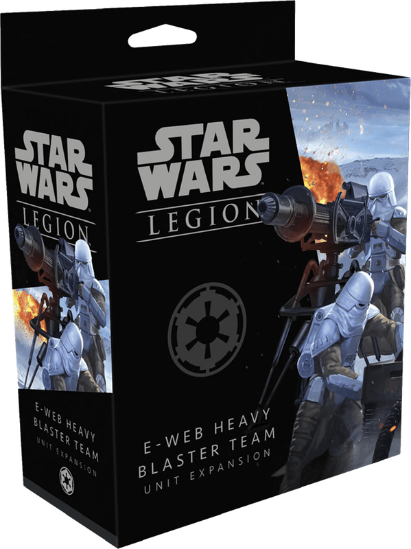 Star Wars: Legion - E-Web Heavy Blaster Team Expansion (New) - Fantasy Flight Games 500G