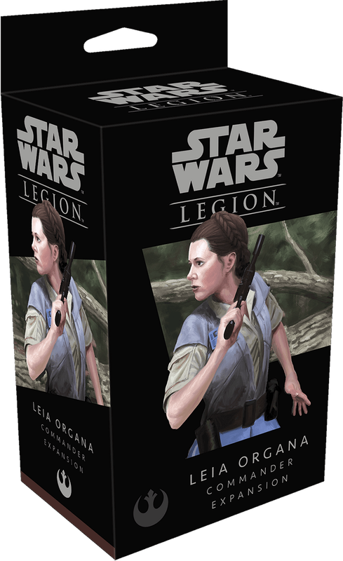 Star Wars: Legion - Leia Organa Commander Expansion (New) - Fantasy Flight Games 400G