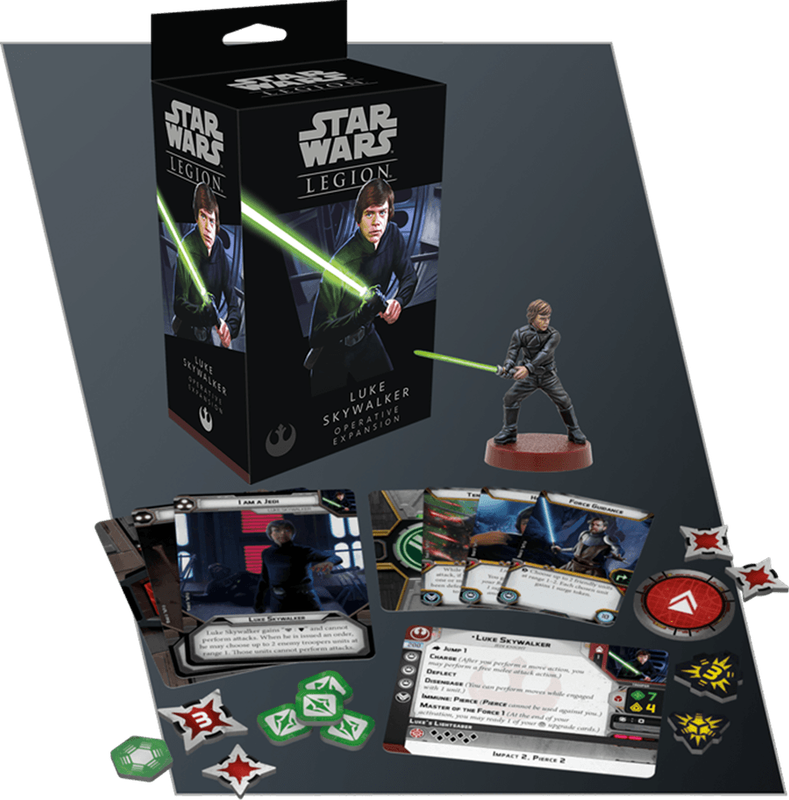 Star Wars: Legion - Luke Skywalker Operative Expansion (New) - Fantasy Flight Games 400G
