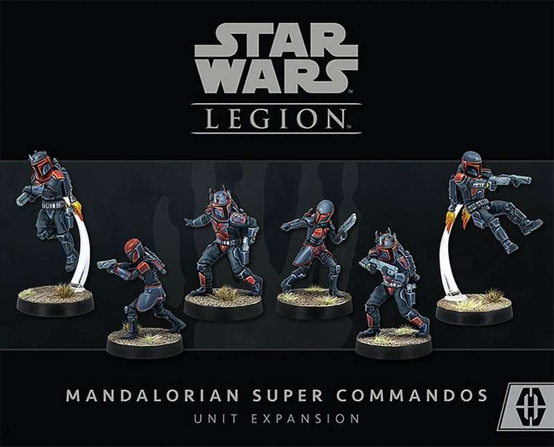 Star Wars: Legion - Mandalorian Super Commandos Unit Expansion (New) - Asmodee 800G