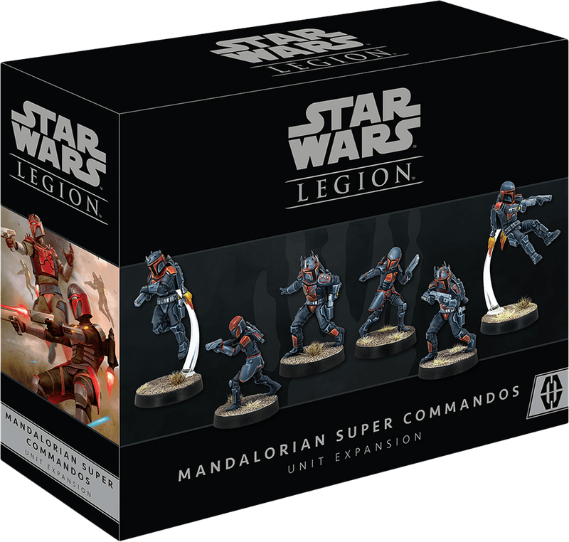 Star Wars: Legion - Mandalorian Super Commandos Unit Expansion (New) - Asmodee 800G